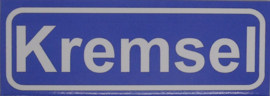 Koelkastmagneet plaatsnaambord Kremsel