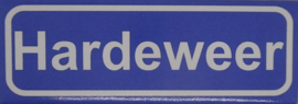 Koelkastmagneet plaatsnaambord Hardeweer