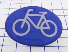 Fiets verkeersbord HAM 604 Haarspeldje 4 cm, made in France haarclip, beste kwaliteit, klemt uitstekend.