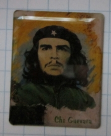 Magneet emaille, Che guevara groen