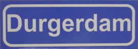 Koelkastmagneet plaatsnaambord Durgerdam