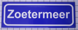 koelkastmagneet plaatsnaambord Zoetermeer P_ZH13.0001