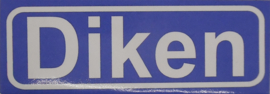 Koelkastmagneet plaatsnaambord Diken