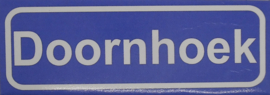 Koelkastmagneet plaatsnaambord Doornhoek