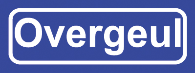 Koelkastmagneet plaatsnaambord Overgeul