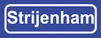 Koelkastmagneet plaatsnaambord Strijenham