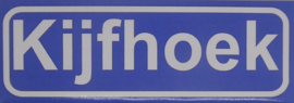 Koelkastmagneet plaatsnaambord Kijfhoek