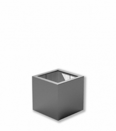 Luxe polyester plantenbak `Cubo` 400x400x400mm