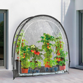 Tuinkas folie (kweekkas) 'Eco Dome' - transparant  175×84x186  cm (HxBxL)