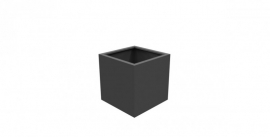 Aluminium plantenbak `Rubik` 700x700x700mm