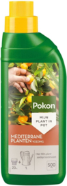 Pokon vloeibare voeding voor mediterrane bomen, 500ml.