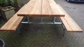 Picknicktafel Douglas 'Cecilia' L280xB165xH80 cm