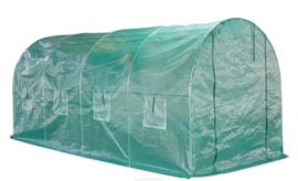 Tuinkas folie (tunnelkas) 'HarvestHaven XXL' 200x200x450 cm (HxBxL)