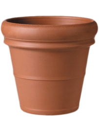 Handgemaakte Terracotta bloempot `Vaso Martina` Ø60xH51