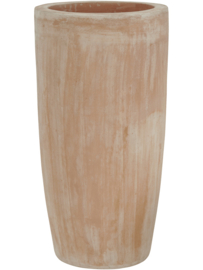 Handgemaakte Terracotta bloempot `Vaso Luisa ` Ø36xH70