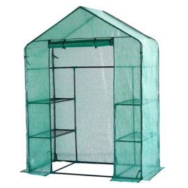 Tuinkas folie (kweekkas) 'Verdana' met 3 etages - 195x143x73 cm (HxBxL)
