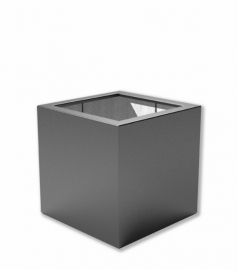 Luxe polyester plantenbak `Cubo` 800x800x800mm