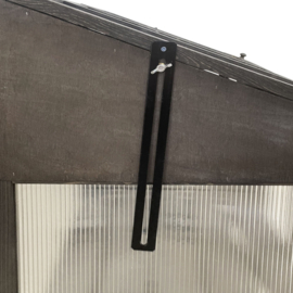 Houten kweekkasje (tuinbroeikas) 'Garden Loft XL' grijs met 2 etages - 97,5x49x120 cm (HxBxL)