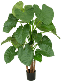 Alocasia (Olifantsoor) kunstplant - hoogte 120 cm