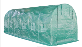 Tuinkas folie (tunnelkas) 'HarvestHaven XXXL' 200x200x600 cm (HxBxL)