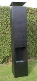 Terrashaard Omayo Cortenstaal, afmetingen L35 x B35 x H150 cm