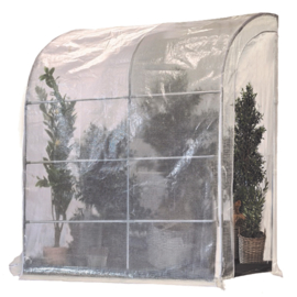 Plantenkas vorstbescherming - transparant  215 × 200 x 80  cm (HxBxL)