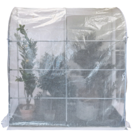 Plantenkas vorstbescherming - transparant  215 × 200 x 80  cm (HxBxL)