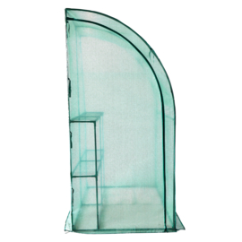 Muurkas folie (kweekkas) 'BotaniQ' met 3 etages - 200x214x100 cm (HxBxL)