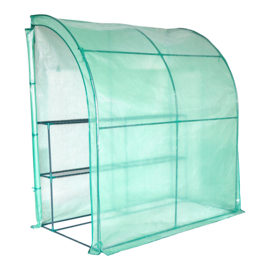 Muurkas folie (kweekkas) 'BotaniQ' met 3 etages - 200x214x100 cm (HxBxL)