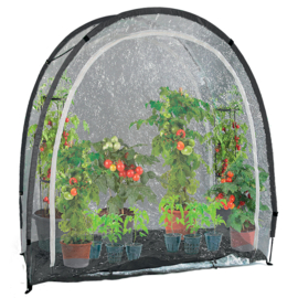 Tuinkas folie (kweekkas) 'Eco Dome' - transparant  175×84x186  cm (HxBxL)