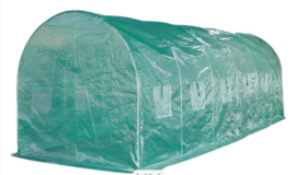 Tuinkas folie (tunnelkas) 'HarvestHaven XXXL' 200x200x600 cm (HxBxL)