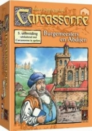 Carcassonne Burgemeesters en Abdijen - bordspel