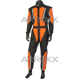 Arroxx Overall Cordura, Level 2, Xbase, Zwart-Oranje-Wit