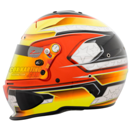 Zamp Helmet RZ-70E FIA SWITCH  Orange / Yellow XL