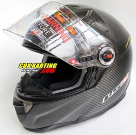 LS2 Helm FF396 Carbon CR1 Racing Small Carbon