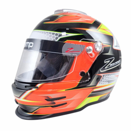 Zamp Helmet RZ 42Y Graphic Youth Orange/Yellow 57