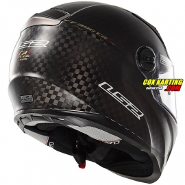 LS2 Helm FF396 Carbon CR1 Racing Big Carbon