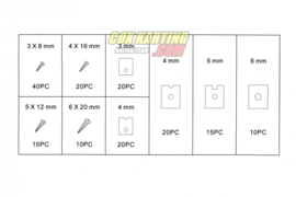 Assortiment Parkers en Speednuts 170 dlg