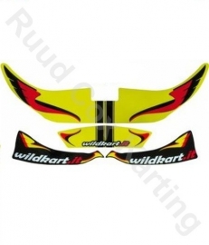 Wildkart Stickerset voor KG New Age Voorspoiler