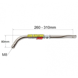 Stoelsteun 260-310mm verstelbaar motorkant