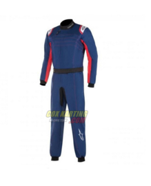 Alpinestars Kart Overall KMX 9 V2 Blauw Navy Rood Wit 54