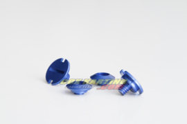 Zamp Z20 Anodized Visor Screws Blue