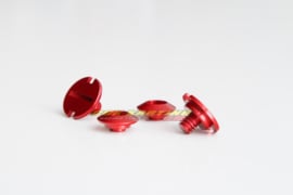 Zamp Z20 Anodized Visor Screws Red