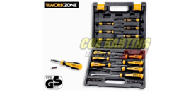 WORKZONE® Schoevendraaier set, 32 delig