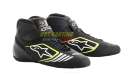 Alpinestars Kartschoenen Tech-1 KX Zwart Geel Fluo 37