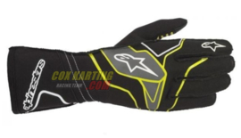 Alpinestars Handschoenen Tech 1 KX V2 Zwart Geel Fluo Antraciet L