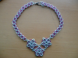 keltisch kruis met dragonscale ketting (01kt001)