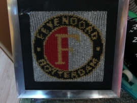 chainmaille inlay feyenoord logo (99ov002)