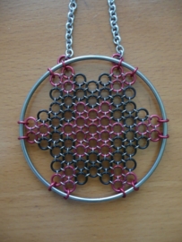 chainmaille dreamcatcher model 2 (99ov007)