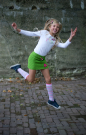 Groene gehaakte rokje